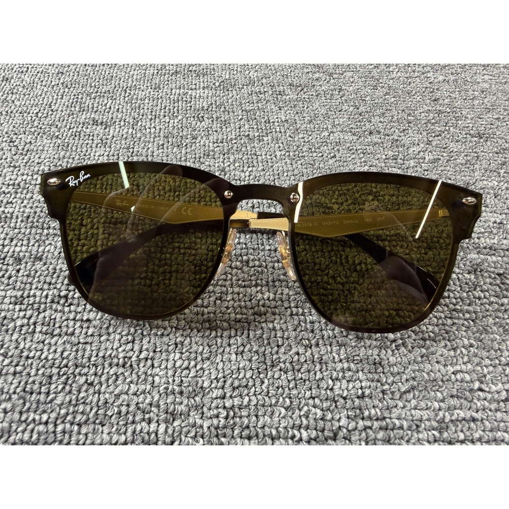 Ray Ban Sunglasses Adult Small Black Green Square‎ Metal RB3576-N 043/73